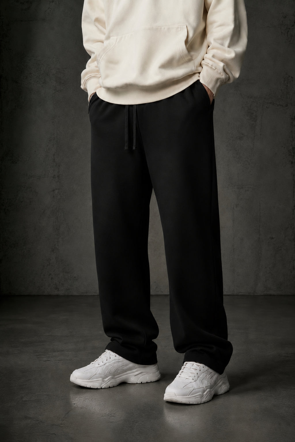 Straight-Leg Sweatpants