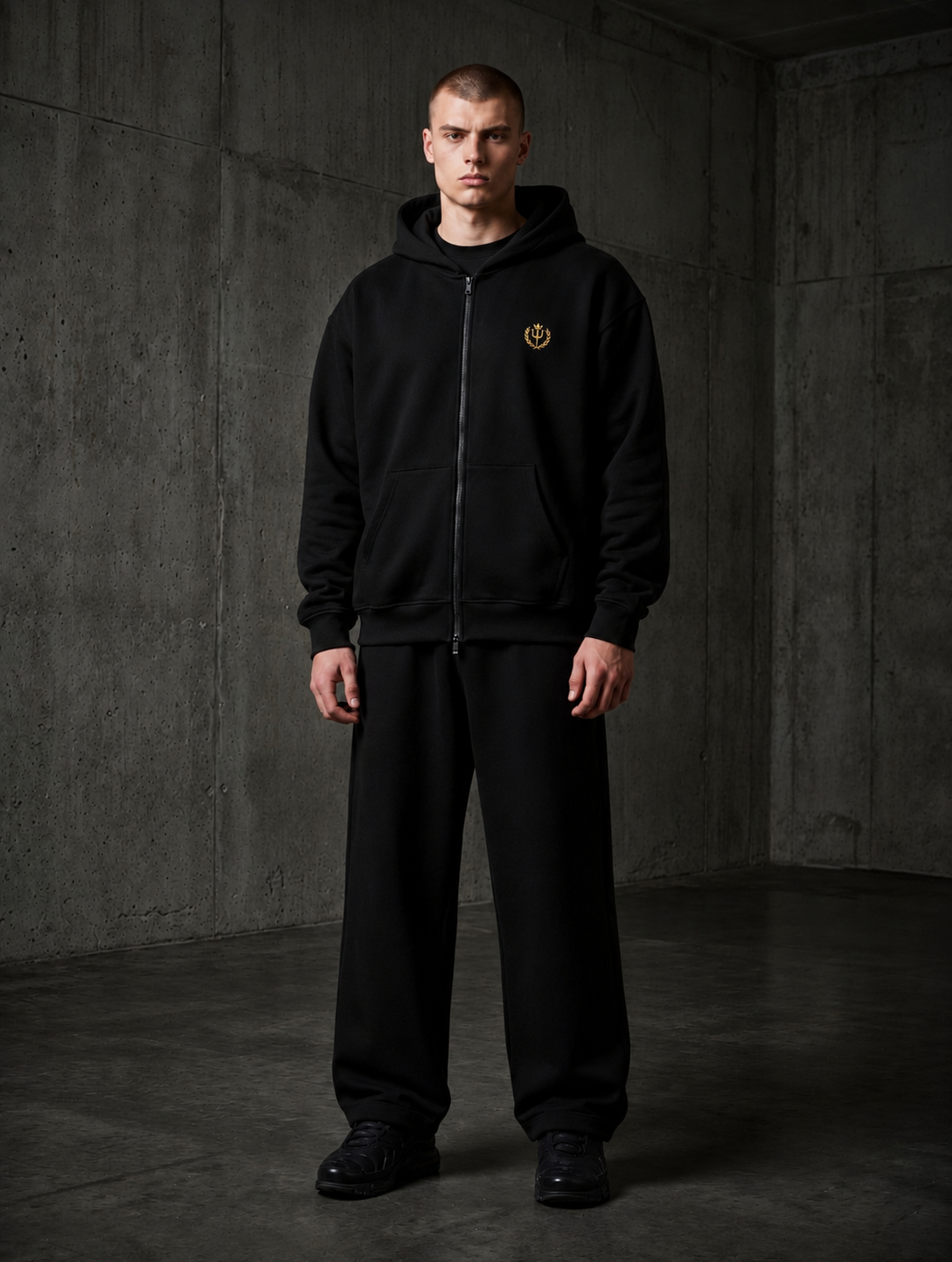 Straight-Leg Sweatpants