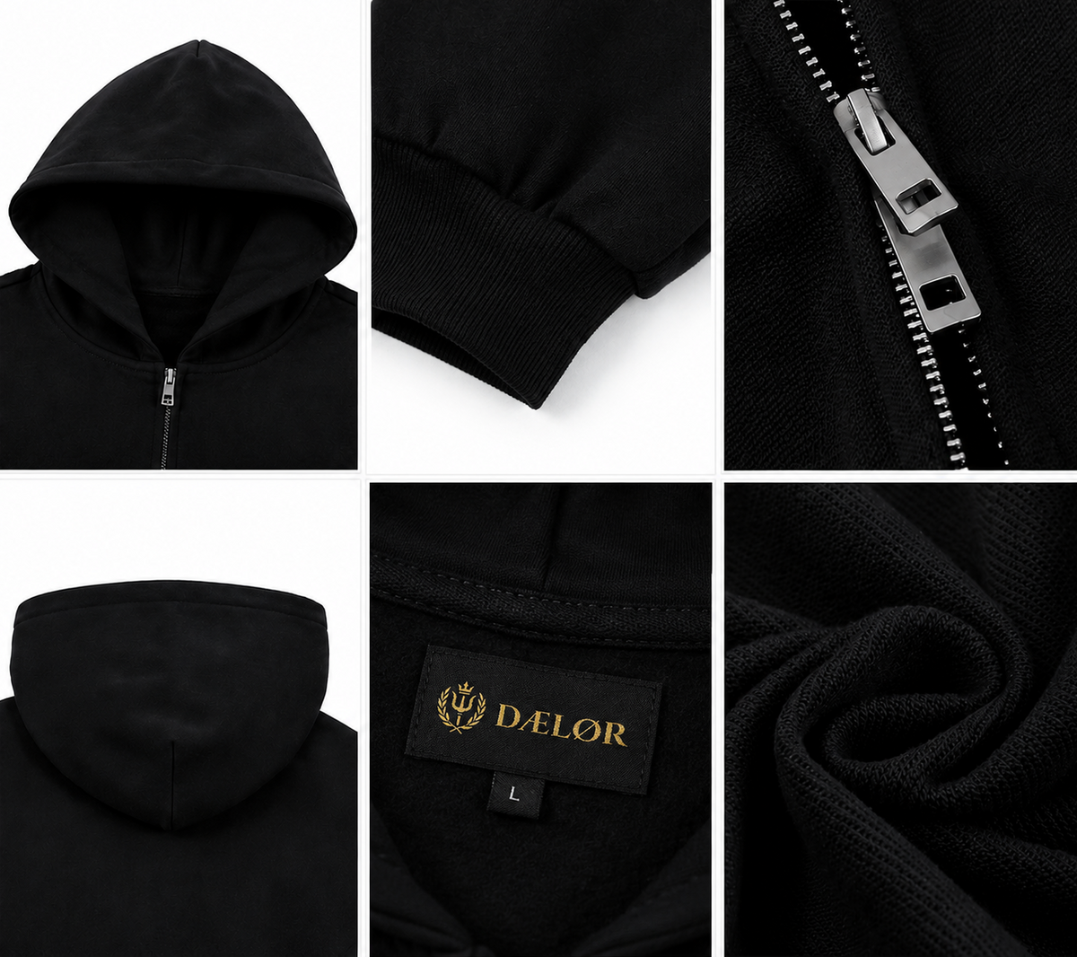Alpha Zip Hoodie